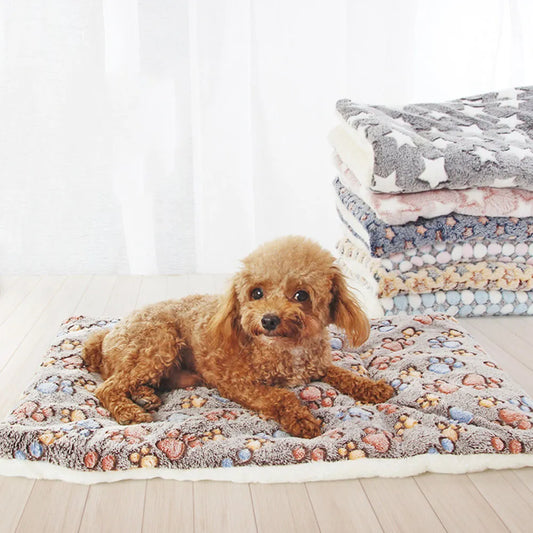 Flanel hondenbed voor honden en katten
