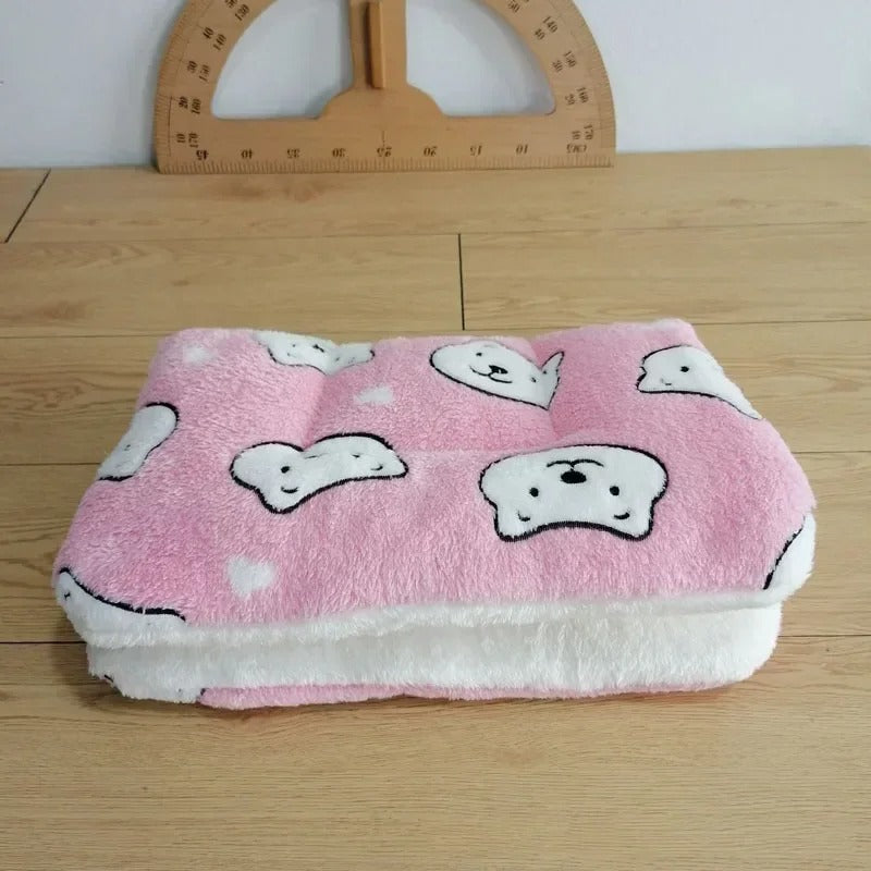 Flanel hondenbed voor honden en katten