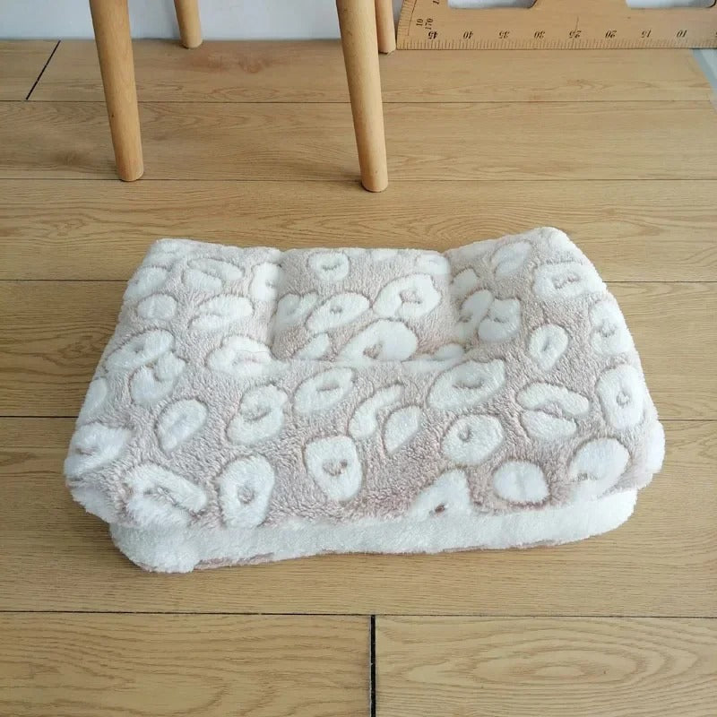 Flanel hondenbed voor honden en katten