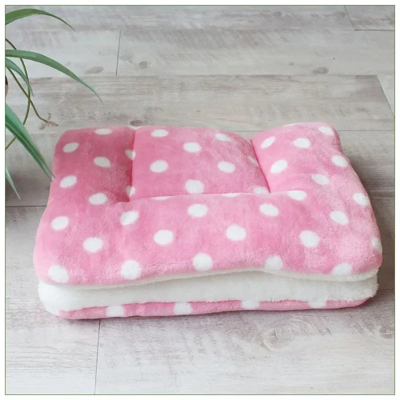 Flanel hondenbed voor honden en katten